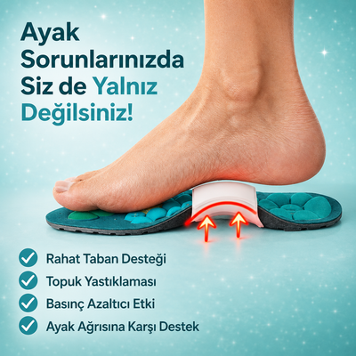 Stepzen Manyetik Ortopedik Tabanlık