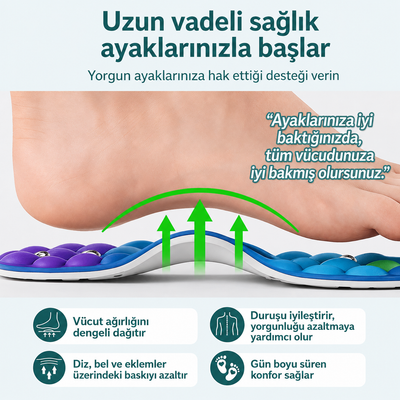 Stepzen Manyetik Ortopedik Tabanlık