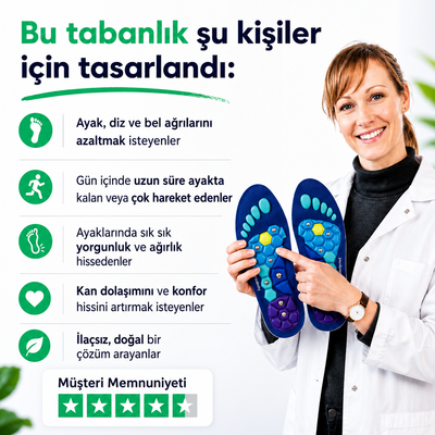 Stepzen Manyetik Ortopedik Tabanlık