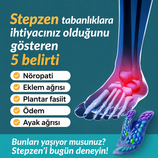 Stepzen Manyetik Ortopedik Tabanlık
