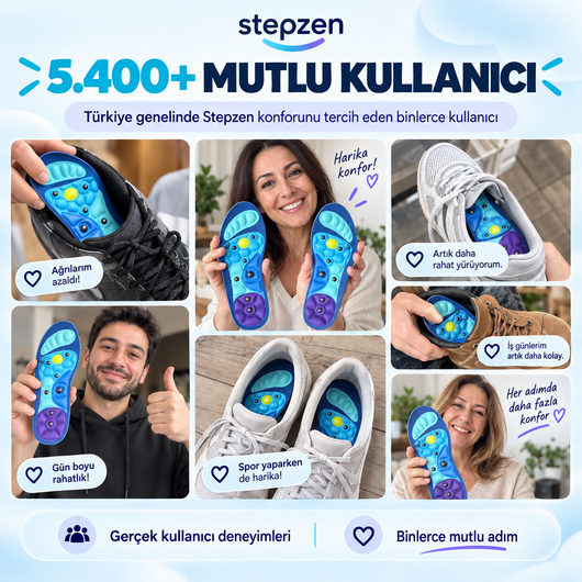 Stepzen Manyetik Ortopedik Tabanlık