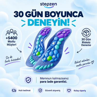 Stepzen Manyetik Ortopedik Tabanlık