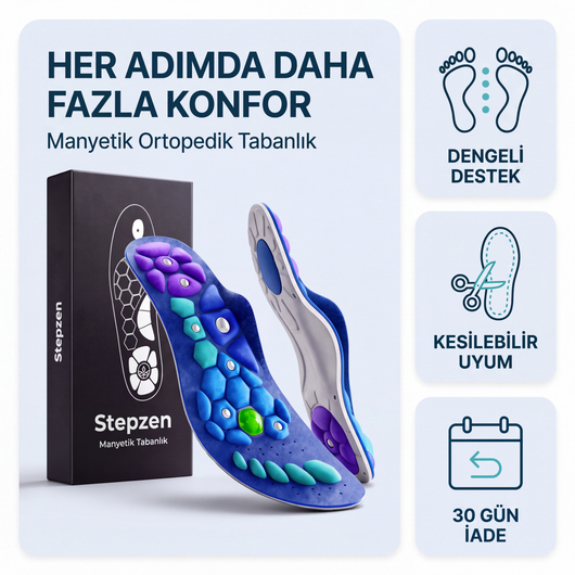Stepzen Manyetik Ortopedik Tabanlık